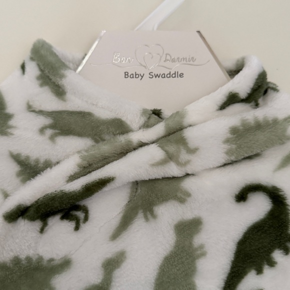 NEW NB Baby 0-3M Wearable Blanket Dinosaur Theme Baby Gift | bon dormir - Picture 2 of 4